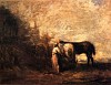 Jean Baptiste Camille Corot, Les Chevaux de Wouvermans
1872-74, Oil on canvas